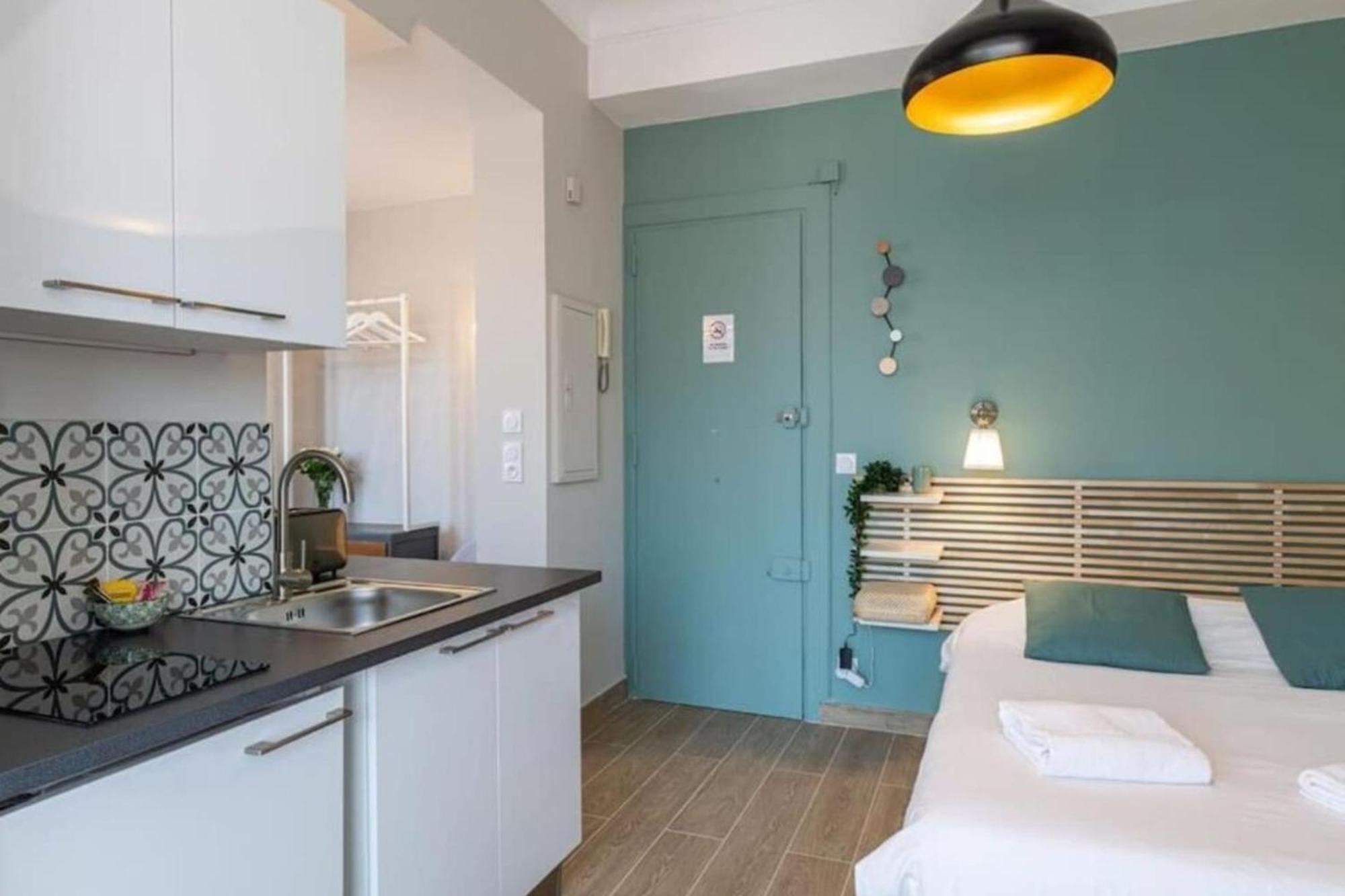 Lamartine - Studio W Terrace And Ac Very Central 尼斯 外观 照片