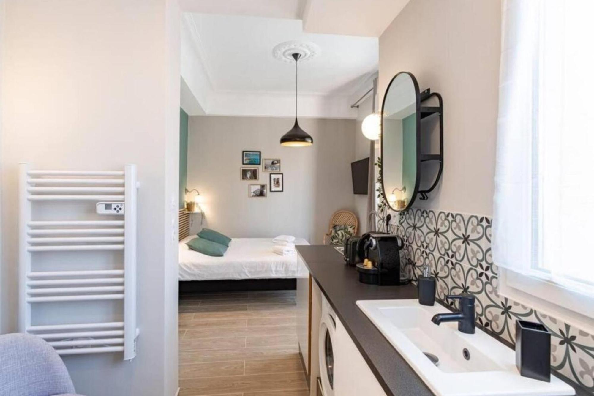 Lamartine - Studio W Terrace And Ac Very Central 尼斯 外观 照片